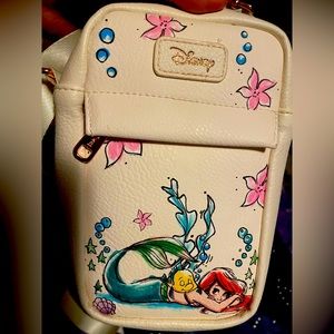 Little mermaid passport purse